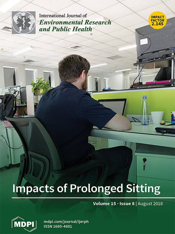  International Journal of Environmental Research and Public Health: Volume 15, Issue 8 cover