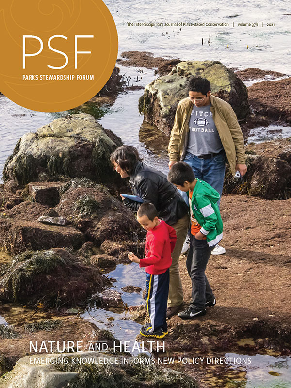 Parks Stewardship Forum - Volume 37, Issue 1 cover