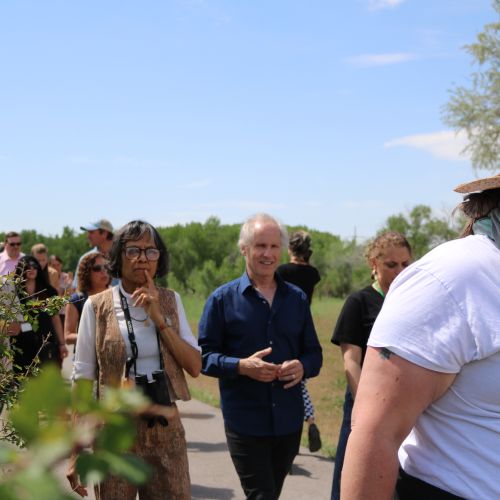 Nature walk along the Jordan River